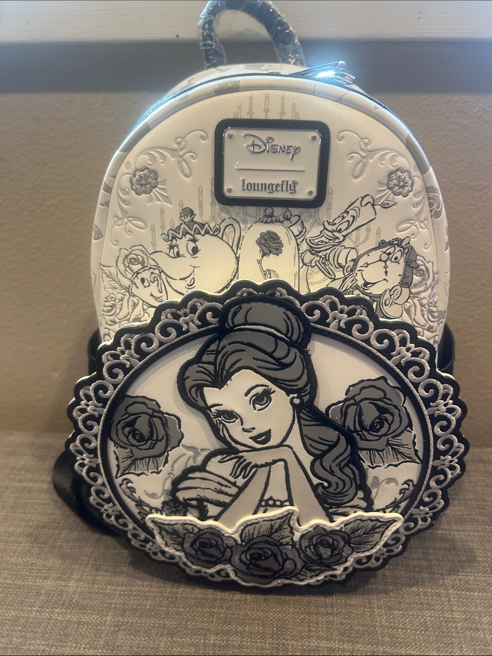 Loungefly Beauty and the Beast Belle Sketch Mini Backpack Limited Edition